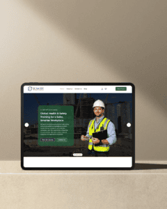 Brown and Gray Minimalist Tablet Mockup Instagram Post