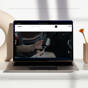 Website Laptop Mockup Instagram Post