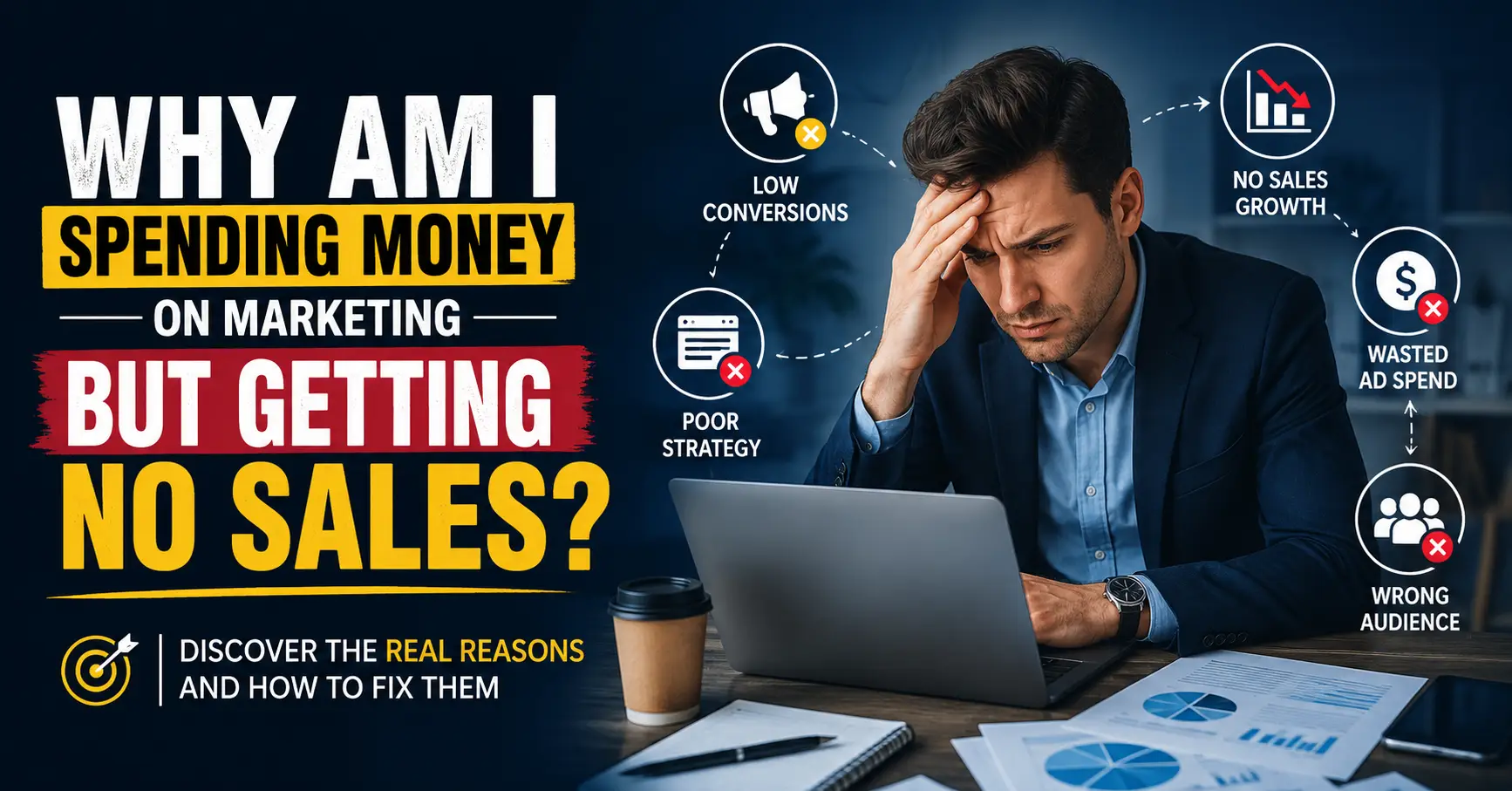 Why Am I Spending Money on Marketing but Getting No Sales?