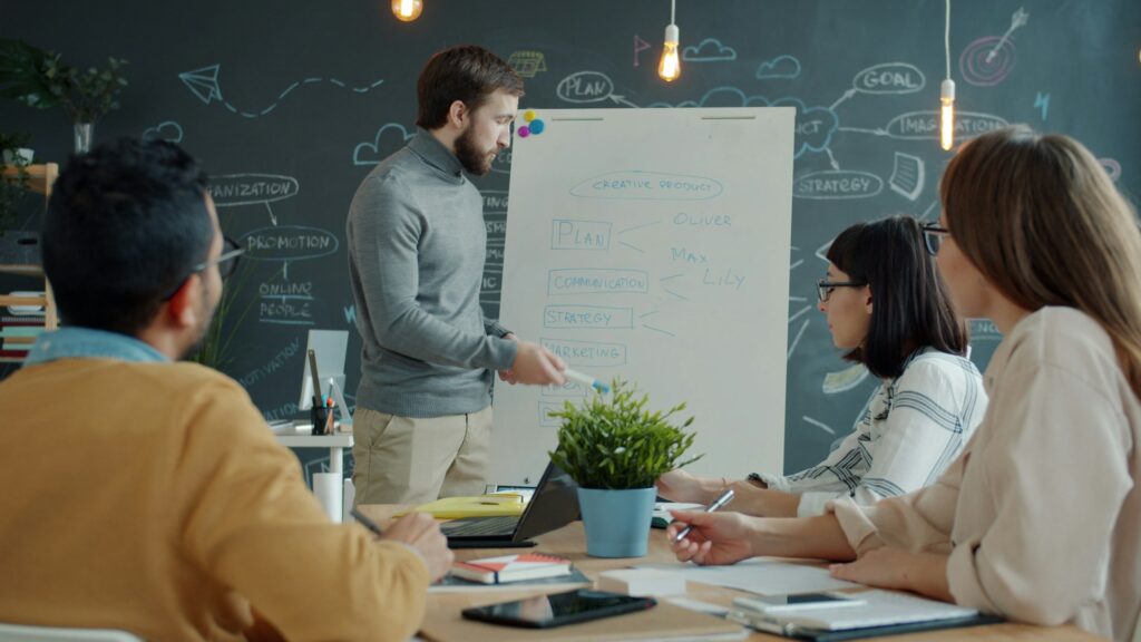 whiteboard team
